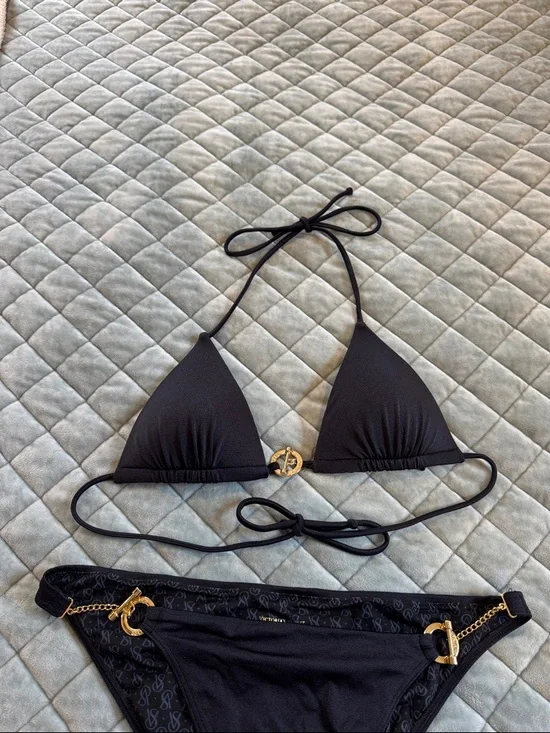 Victoria's Secret gold chain bikini XS/M - Picture 2 of 6